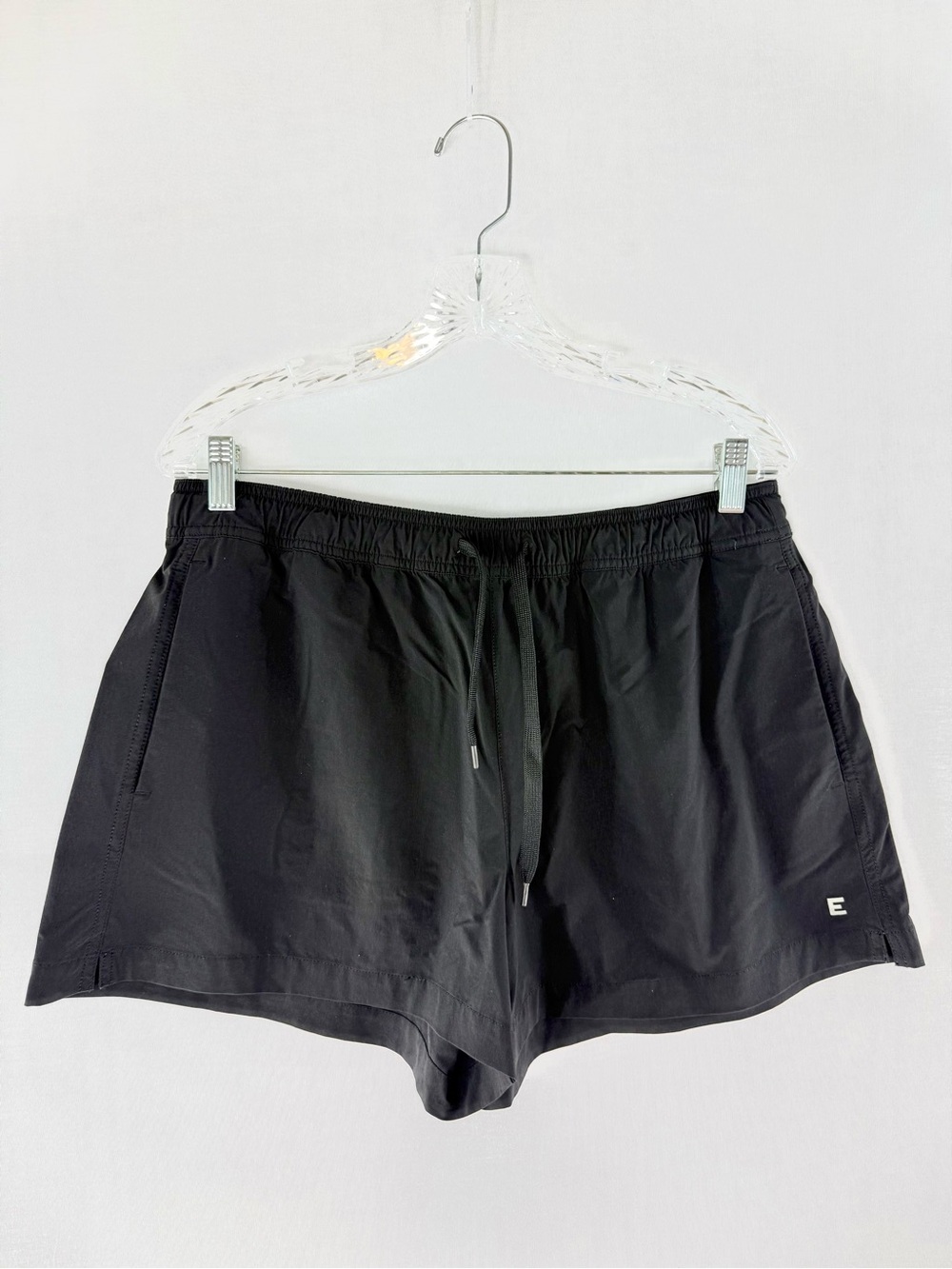 Everlane OG Black Nylon Lightweight Athletic Shorts